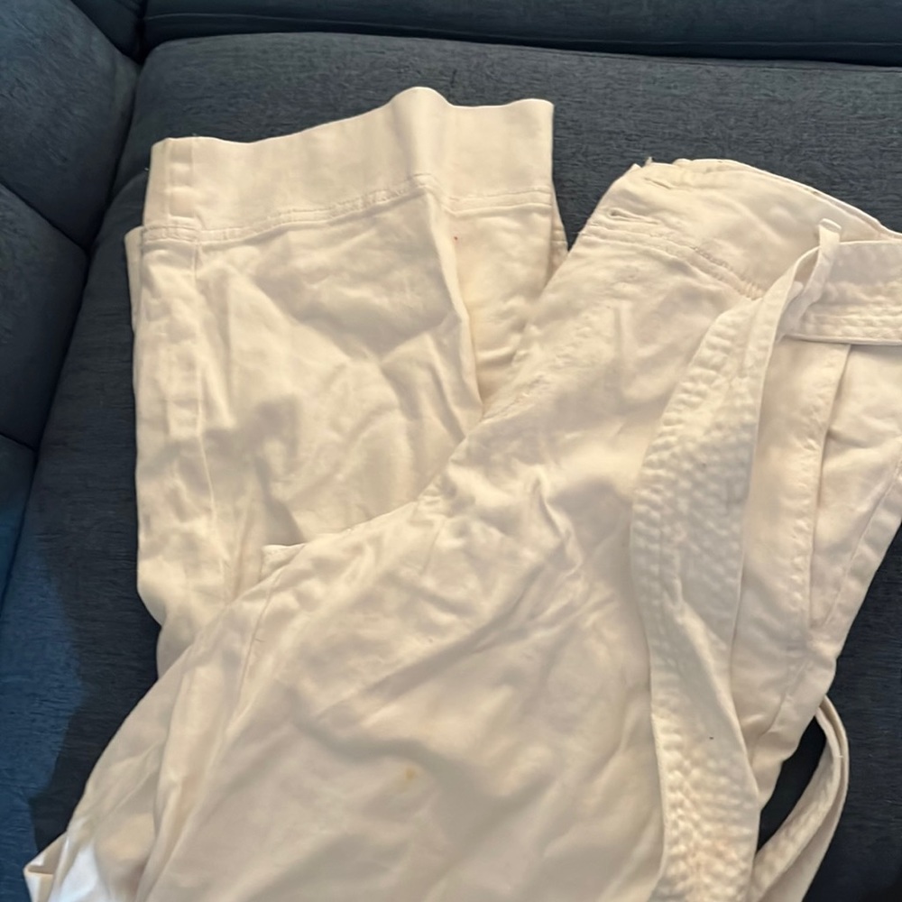 A New day size 2 white wide leg pants